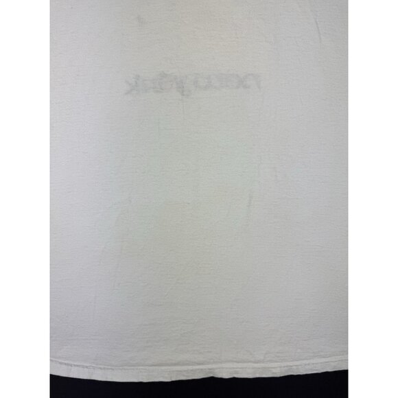 Vintage 90s New York City Big Apple World Trade Center Stitche Embroidered Art T - Picture 9 of 12